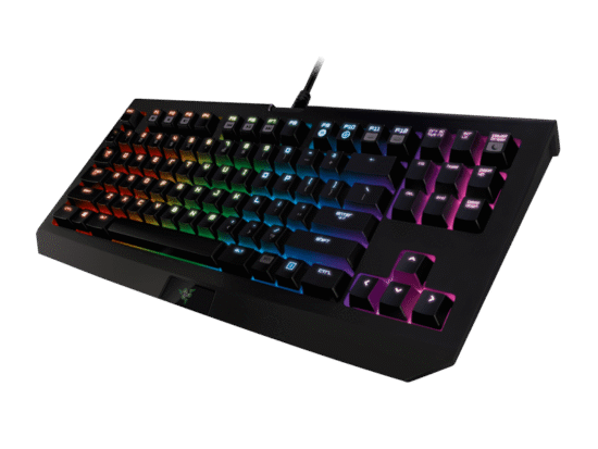 Teclado Gamer Razer BlackWidow Tournament Chroma, mecánico, Multimedia, USB