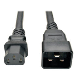 Cable poder de PDU Tripp-Lite P032-007, 250V, 15A, 12AWG, C13 a C20, 2.13 mts.