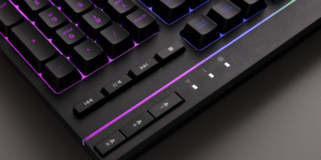 Teclado Gamer kingston HyperX Alloy Core RGB, Español, USB, teclas iluminadas - HX-KB5ME2-LA - Imagen 3