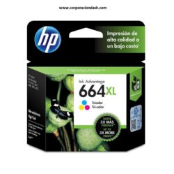 Tinta HP 664XL Tricolor