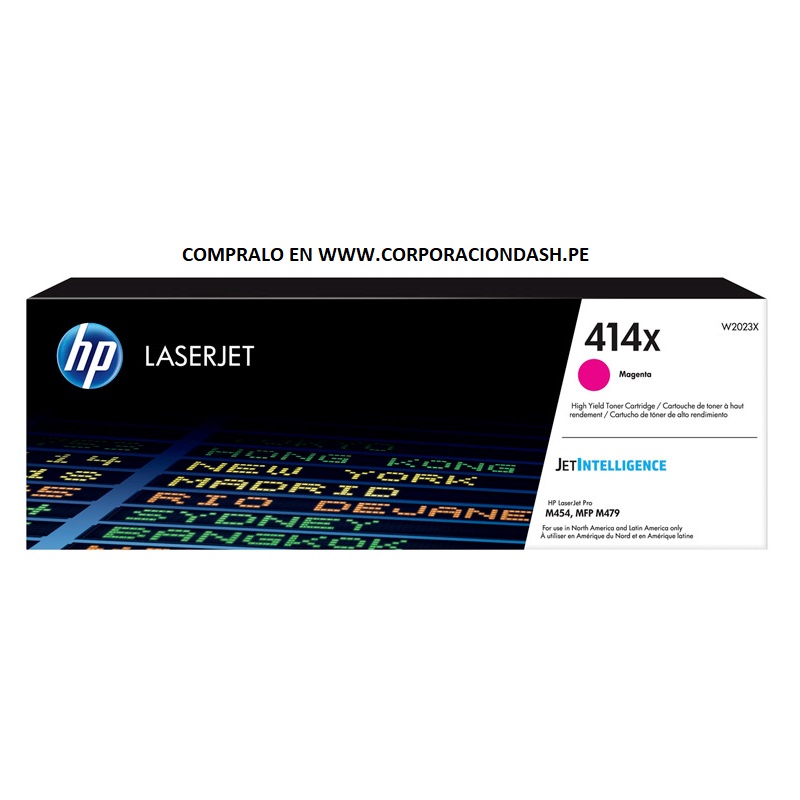 TONER HP 414X W2023X MAGENTA