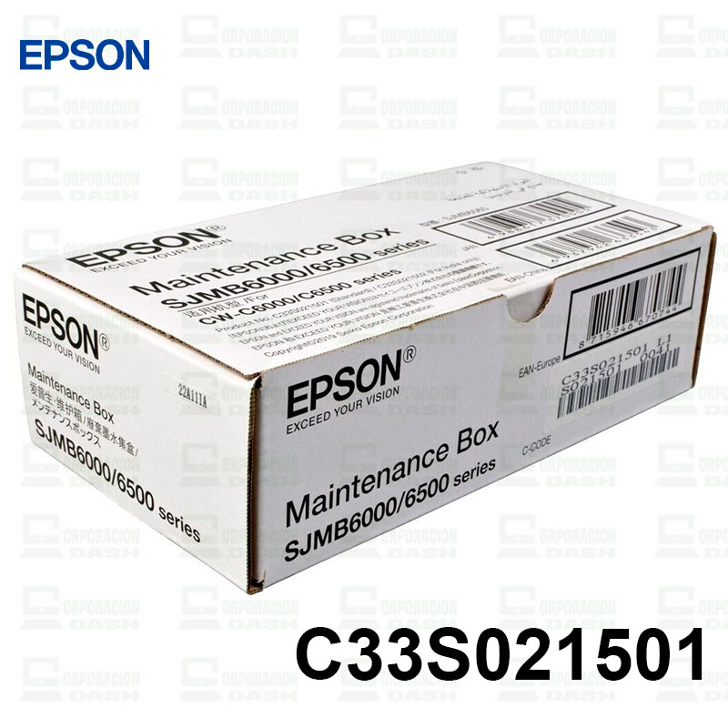 Caja de Mantenimiento Epson C33S021501 Original