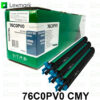 Fotoconductor Lexmark 76C0PV0 Original CMY