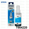 Tinta Epson T664220 Cyan Original