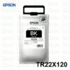 Tinta Epson TR22X120 R22X Negro Original
