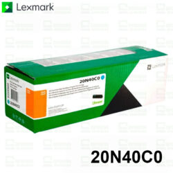 Tóner Lexmark 20N40C0 Cyan Original