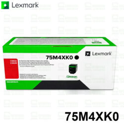 Tóner Lexmark 75M4XK0 Negro Original