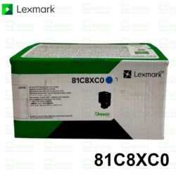 Tóner Lexmark 81C8XC0 Cyan Original